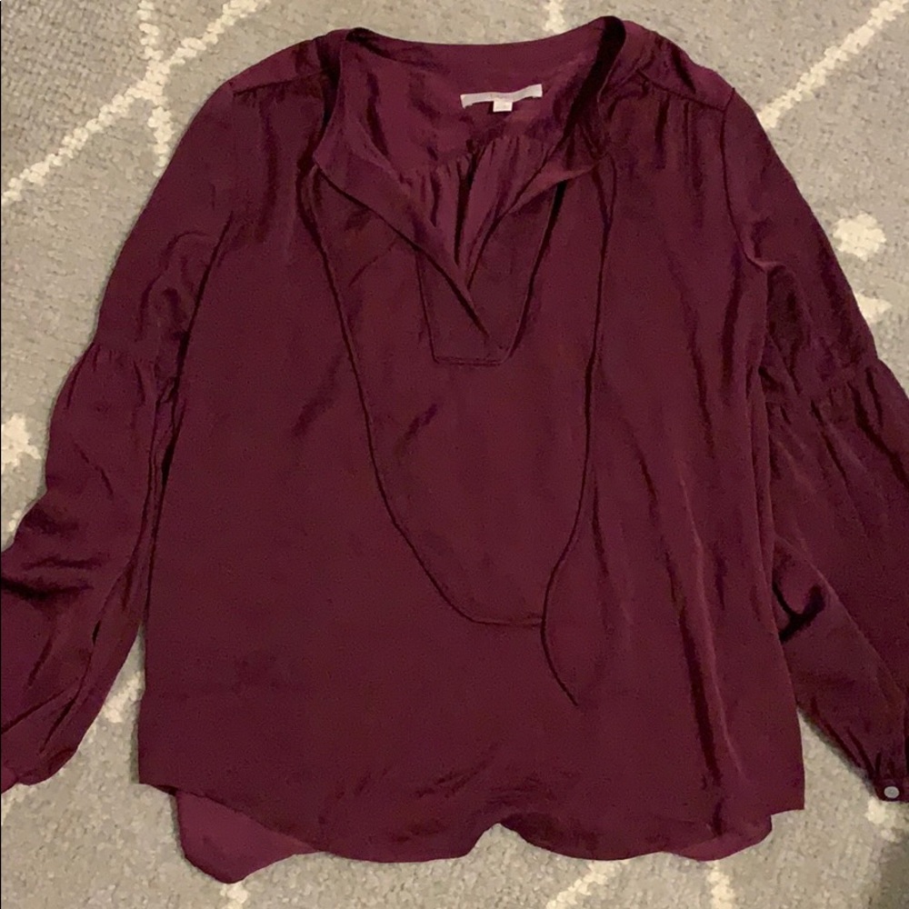 Loft bell sleeve top